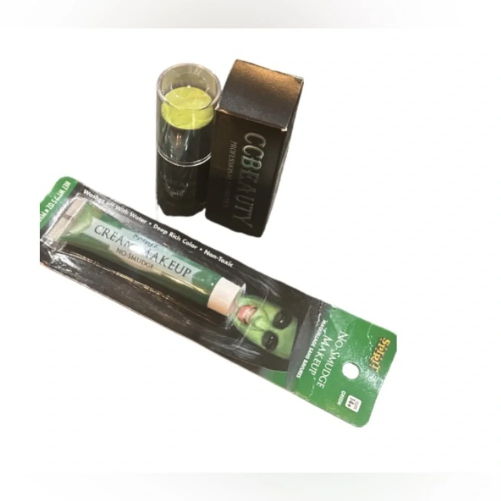 CC beauty, professional  bundle -cosmetic  paint stick ogre/spirit green  makeup